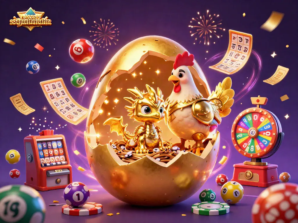 Experience the magic of sissyssouthernkitchen with vibrant casino elements and a baby dragon.